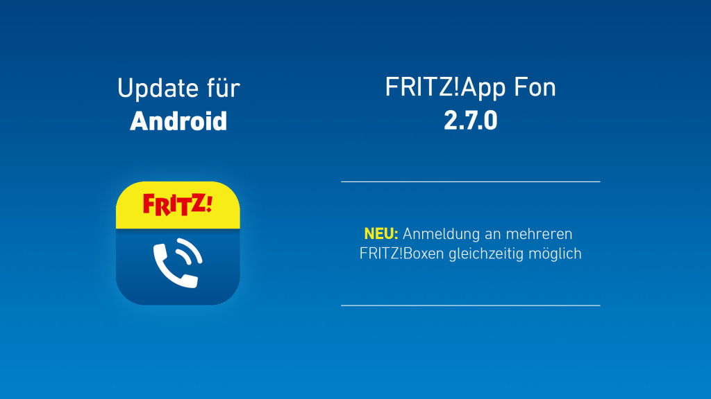 AVM FritzApp Fon: Update bringt neue Funktion