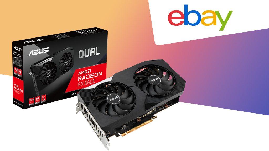 Ebay-Deal: Asus-Dual-RX6600-8G für 267 Euro!