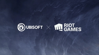 Logos von Ubisoft und Riot Games Seite an Seite.