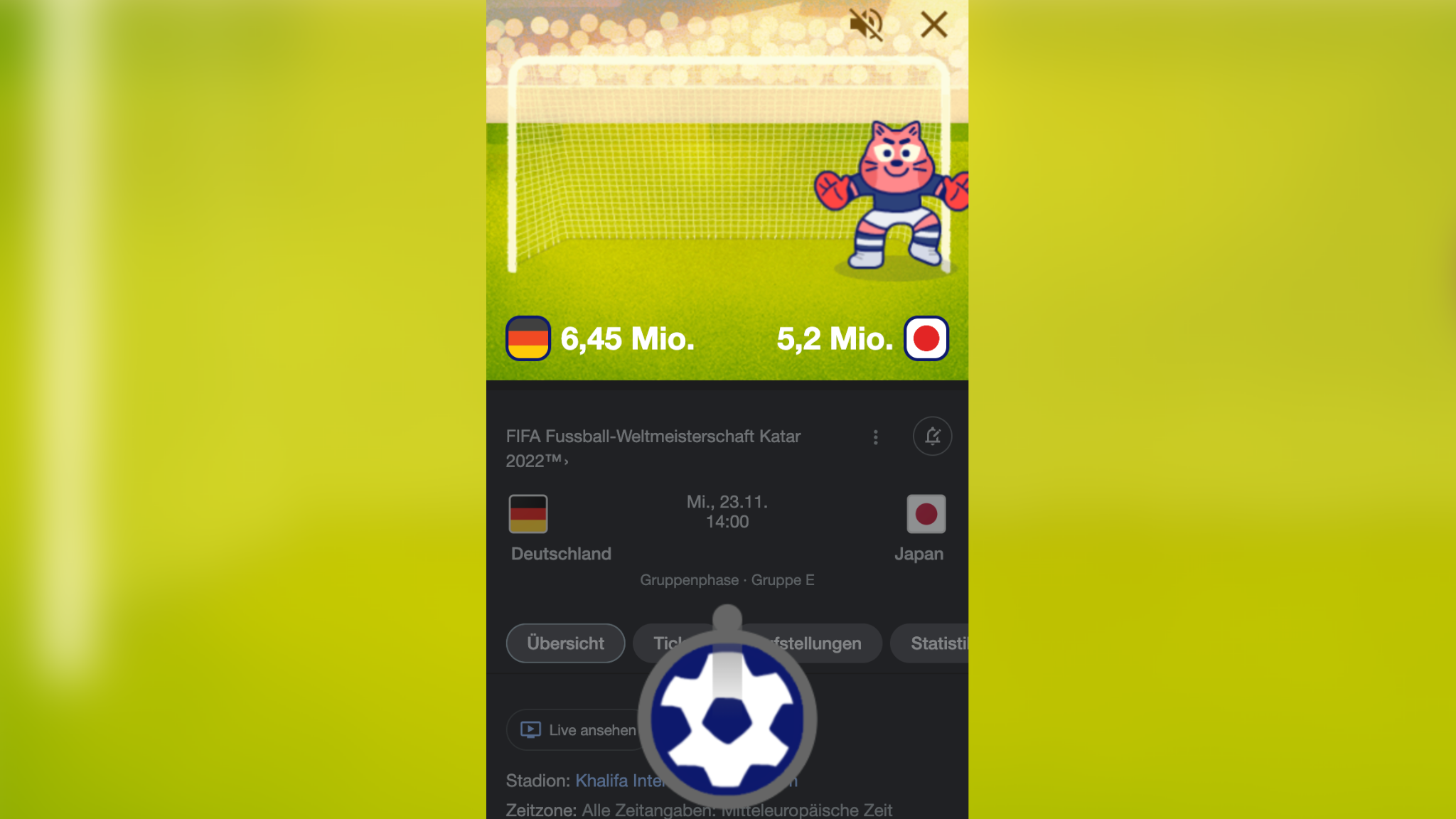 WM 2022 Google veröffentlicht Mini-Spiel