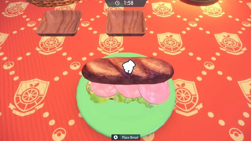 Pokémon Karmesin & Purpur Essen Sie Sandwiches! COMPUTER BILD