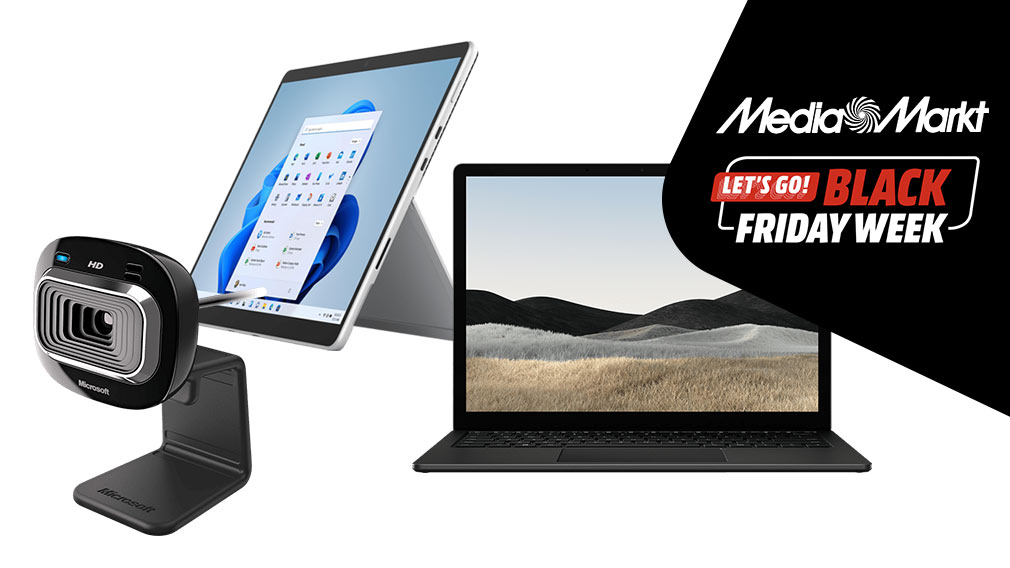Microsoft Surface Pro und Surface Laptop im Angebot  bei Media Markt