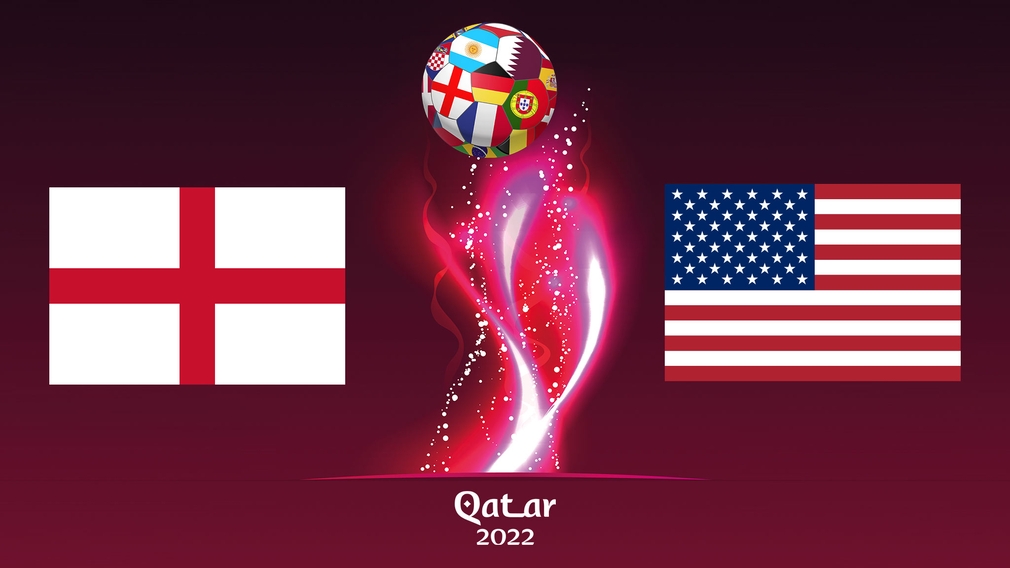 England gegen USA, Weltmeisterschaft 2022 FAHNEN, POKAL ALLES