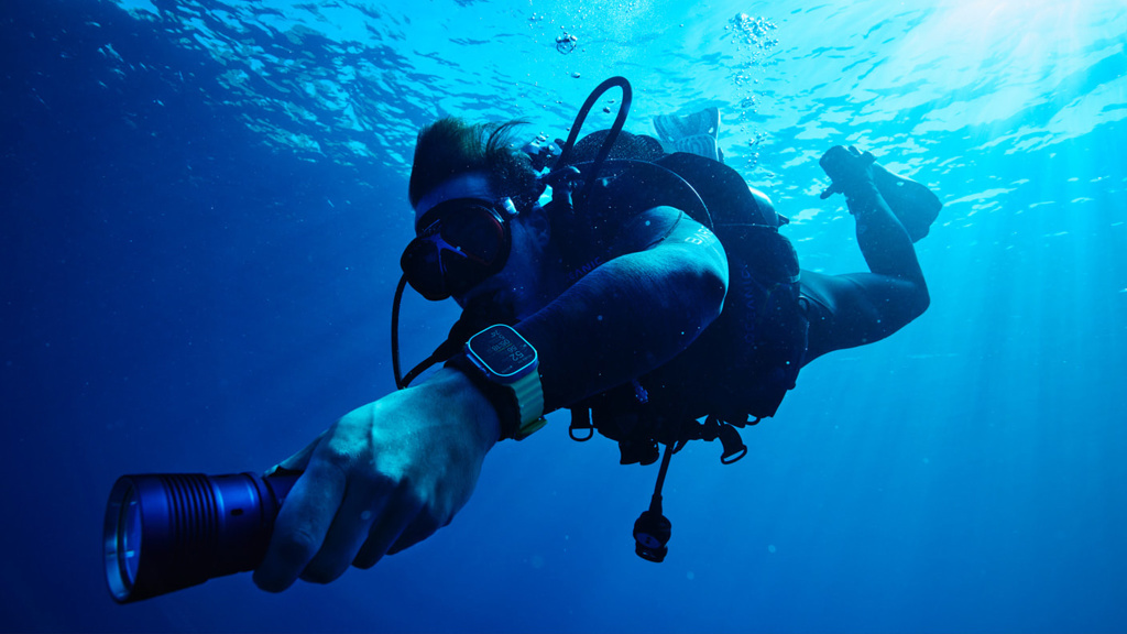 Apple Watch Ultra: Tauchcomputer-App ist da