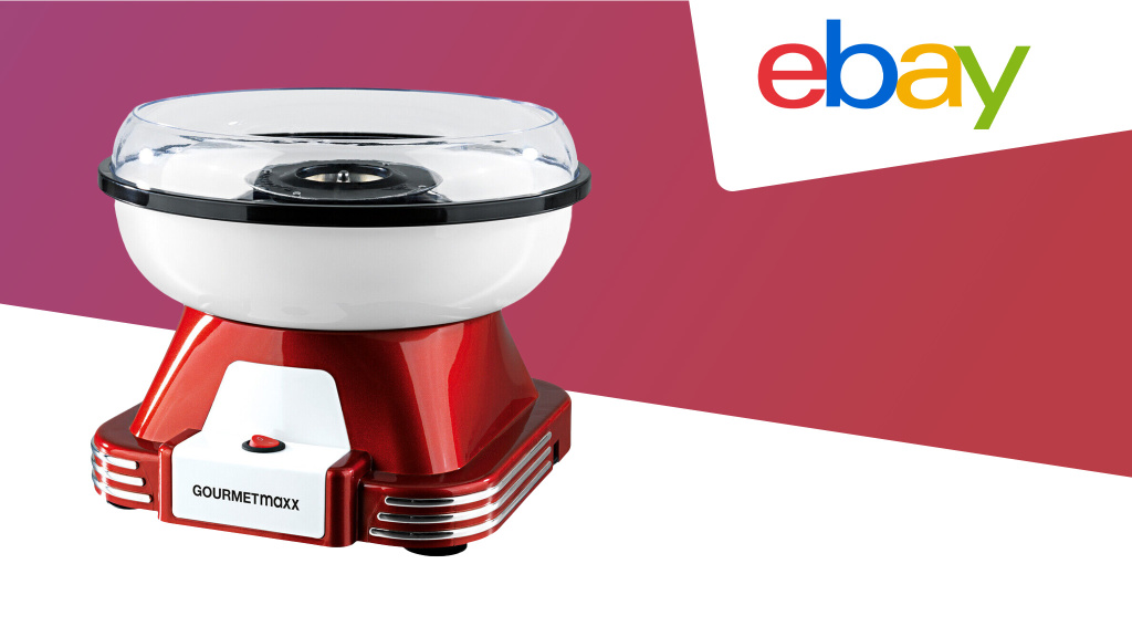 Ebay-Angebot: Zuckerwattemaschine von GOURMETmaxx