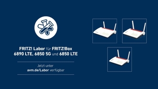 Fritz Labor für Mobilfunk-FritzBoxen