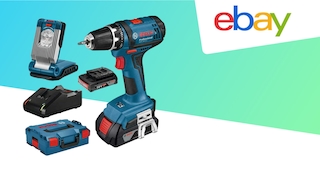 Bosch Akku-Bohrschrauber-Set günstig bei Ebay