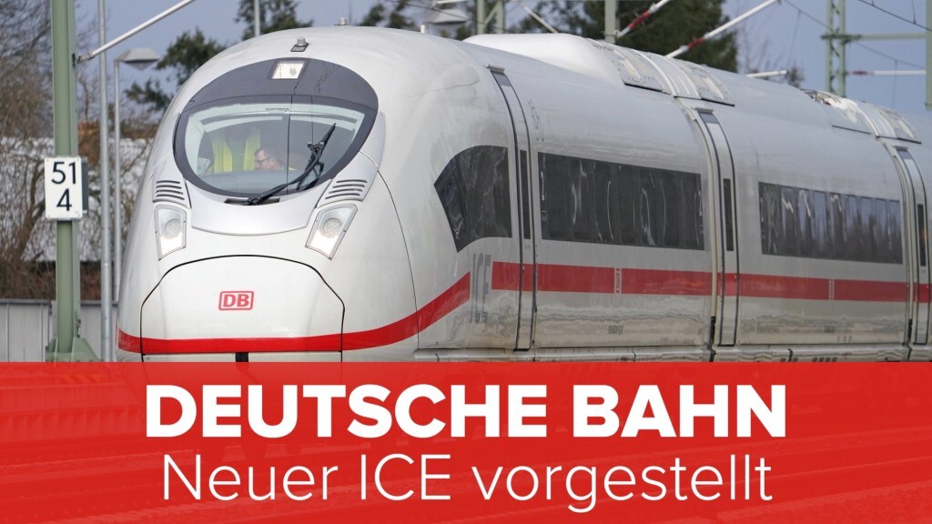 Deutsche Bahn Neuer ICE COMPUTER BILD