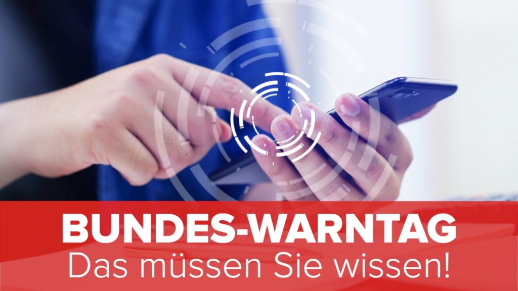 Bundes-Warntag: Das müssen Sie wissen! - COMPUTER BILD