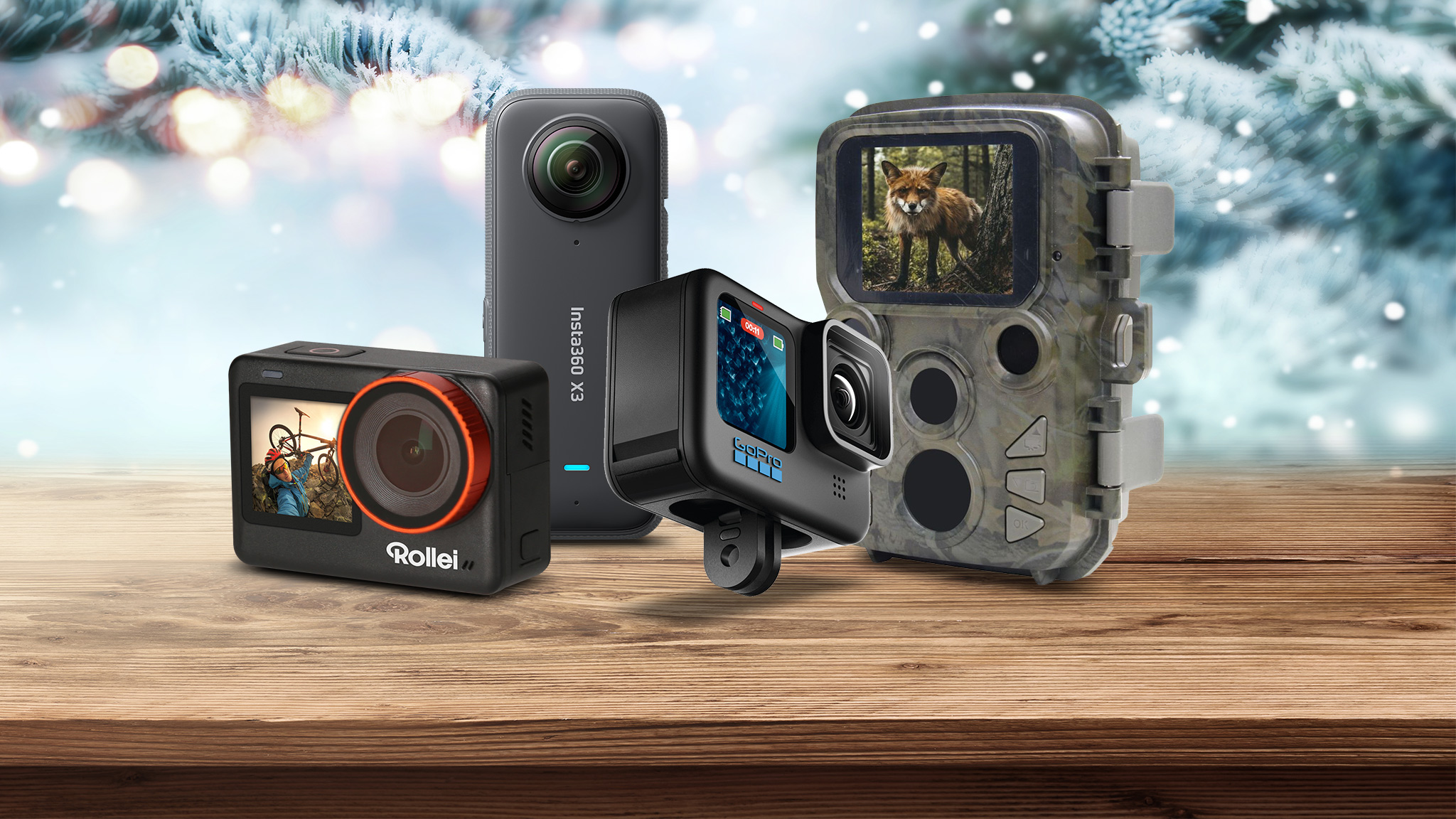 Action-Cams: Vier Preistipps zu Weihnachten!