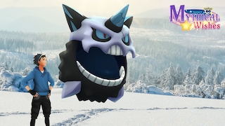 Mega-Firnontor in Pokémon GO.