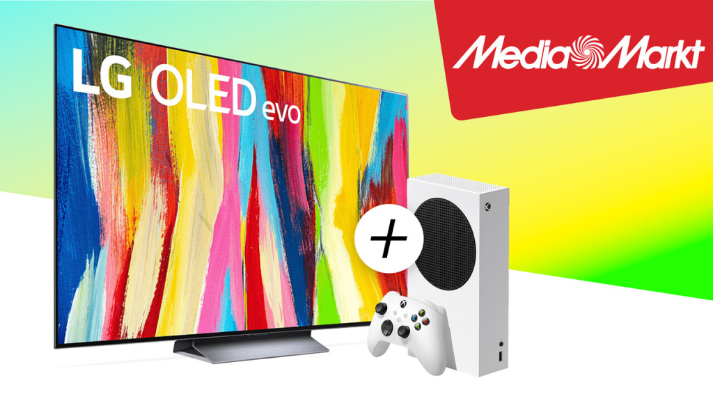 Media Markt: LG OLED C2 plus Xbox Series S für 1.999 Euro!