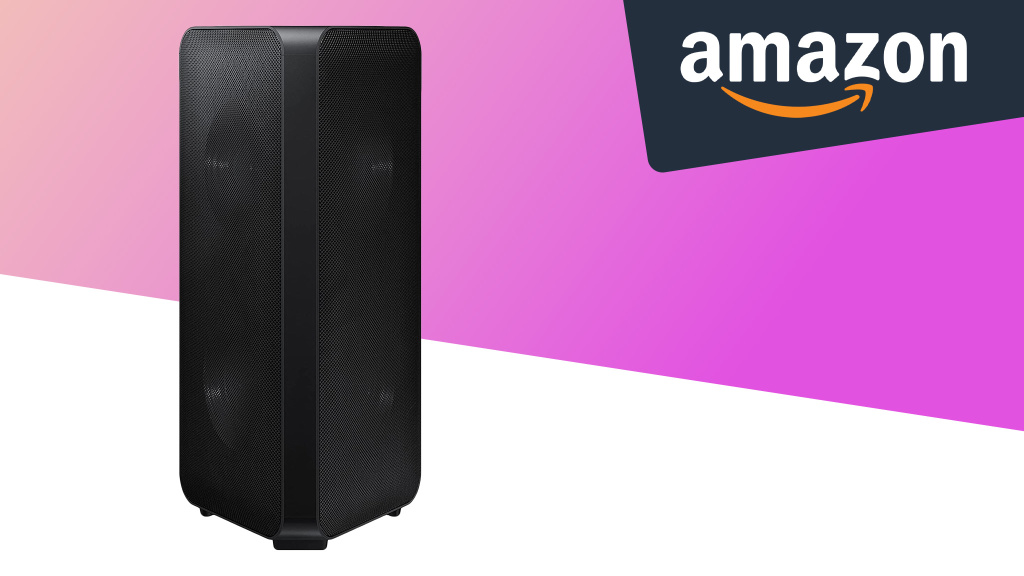 Amazon: Samsung-Partybox mit 4 Lautsprechern für starke 155 Euro