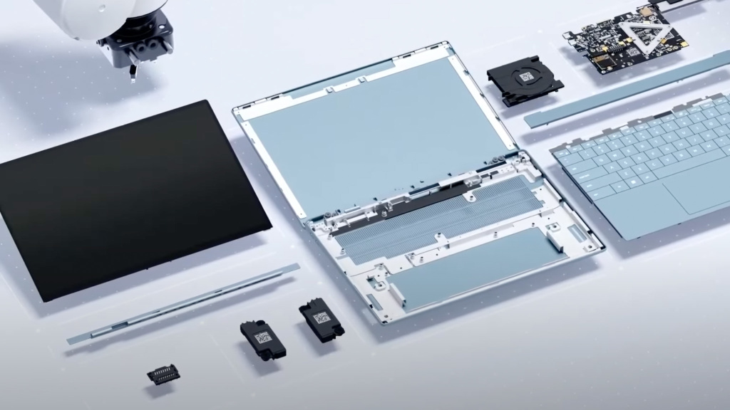 Concept Luna: Dell-Notebook ohne Werkzeug reparierbar