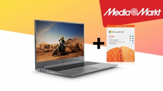 Media Markt: Medion-Notebook im 17-Zoll-Format mit Office-Paket für 599 Euro