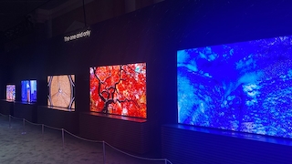 Samsung-Fernseher 2023: Die Micro-LED-TVs sind besonders spektakulär, leider unbezahlbar.