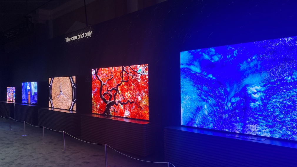 Samsung-Fernseher 2023: Die Micro-LED-TVs sind besonders spektakulär, leider unbezahlbar.