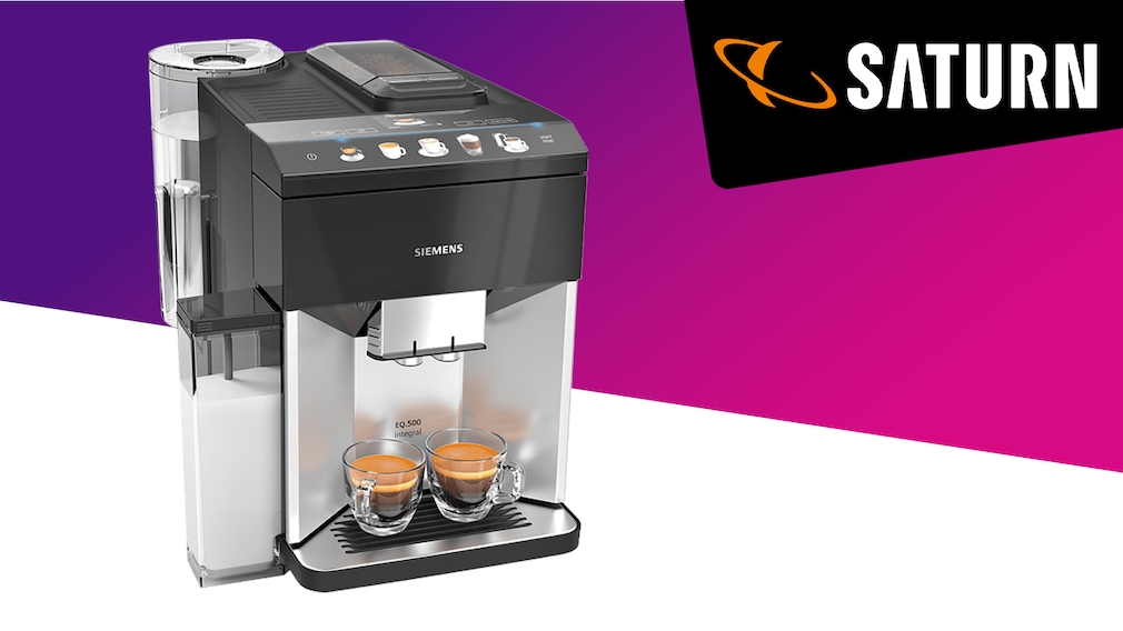 Saturn-Angebot: Siemens-Kaffeevollautomat für unter 600 Euro