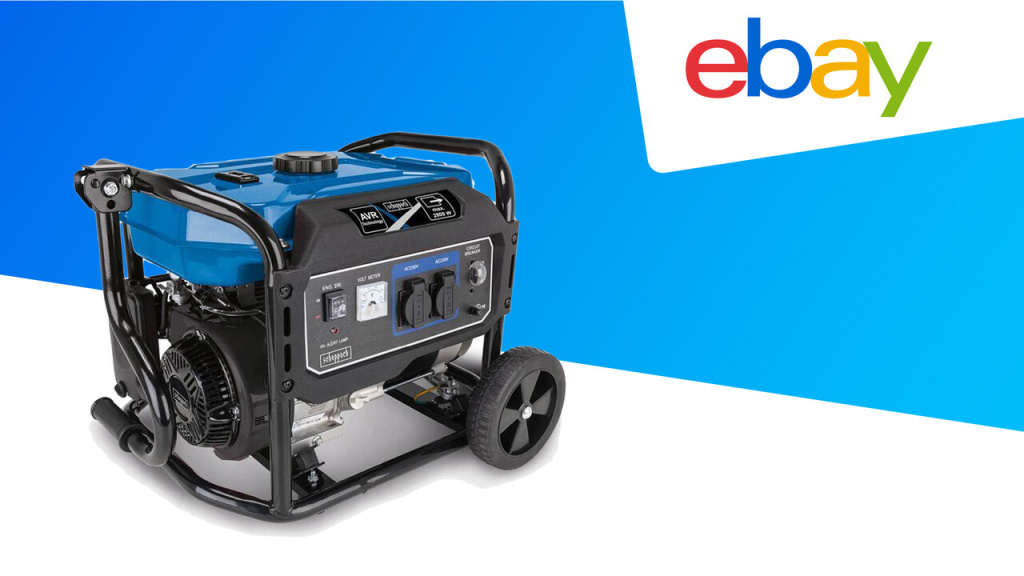 Scheppach Stromgenerator zum Ebay-Bestpreis –  unter 500 Euro!