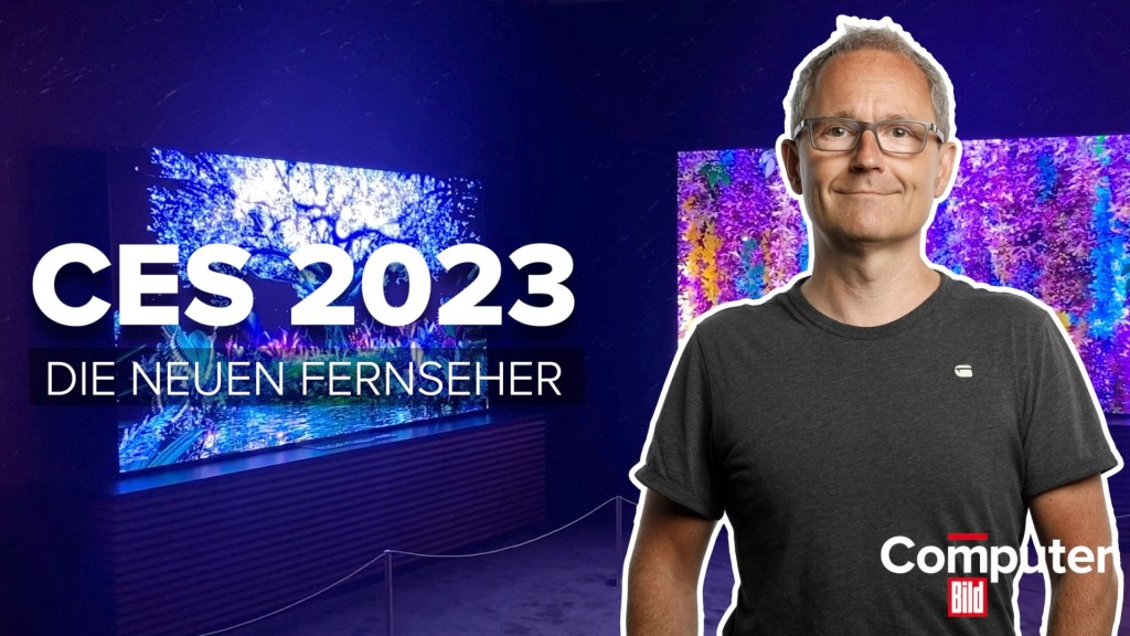 CES 2023: Das sind die Fernseher-Neuheiten von LG, Samsung & Co.