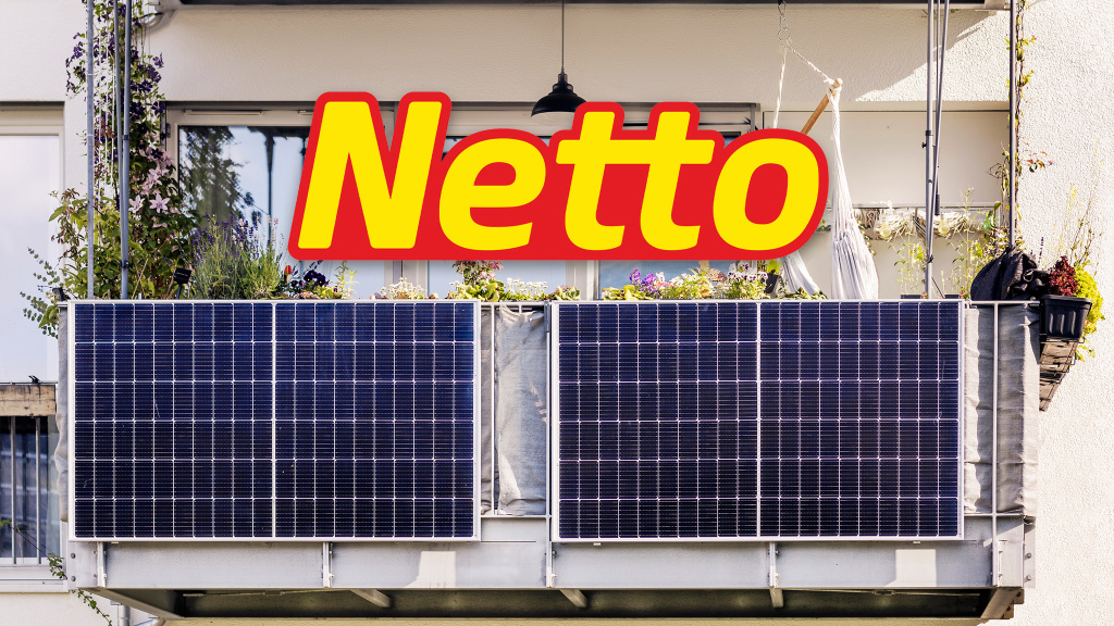 Wo ist der Haken? Netto verkauft günstiges Balkonkraftwerk
