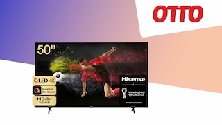  Hisense 50E77HQ QLED Fernseher bei Otto im Angebot