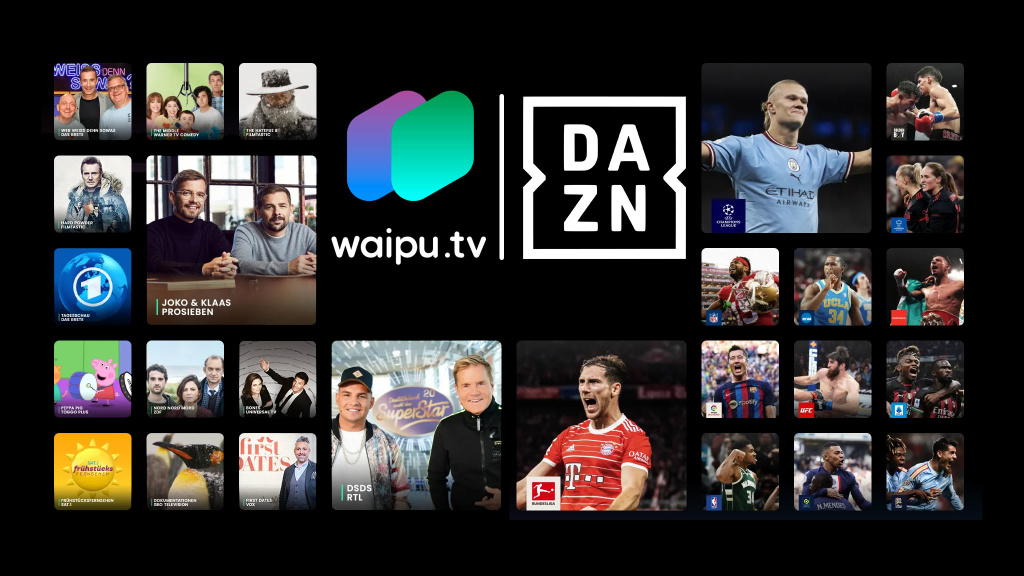 DAZN Standard: Waipu.tv bringt preiswertes Kombipaket