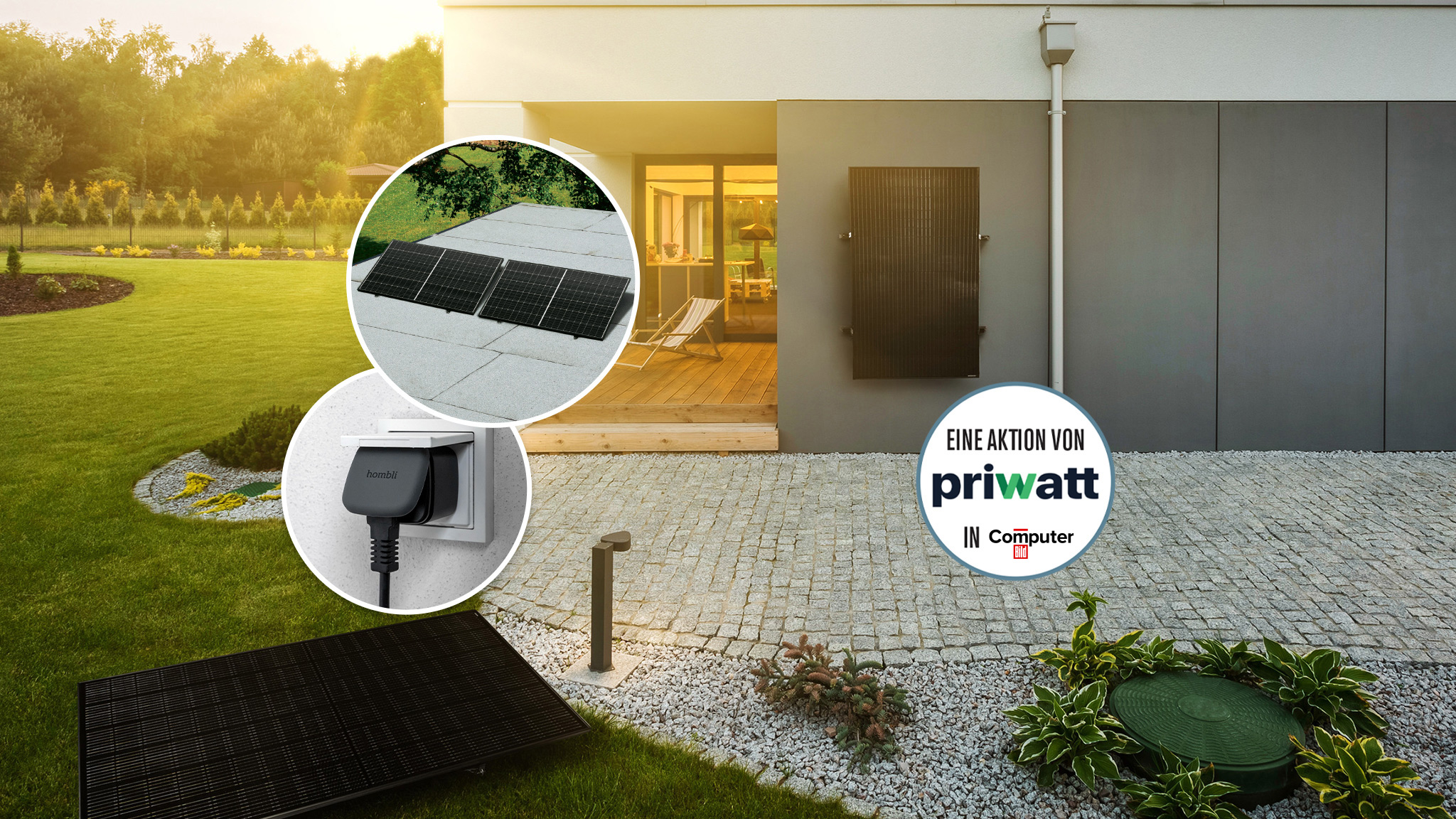 Jetzt Solar-Paket für Garten, Terrasse und Flachdach mit mega Rabatt sichern!