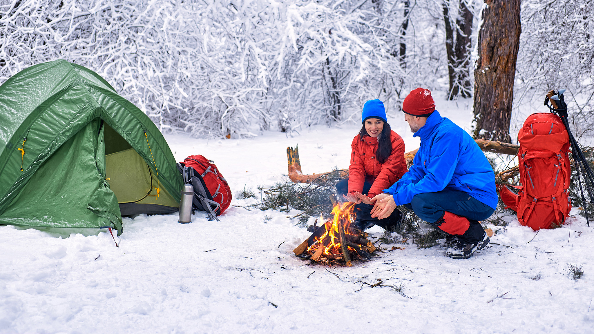 Zelten im Winter: Deutsche greifen gerade jetzt zu Outdoor-Ausrüstung