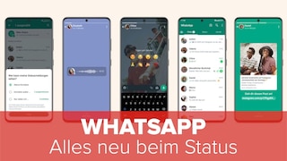 WhatsApp: Alles neu beim Status