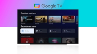 Google TVs neue Oberfläche