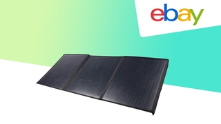 Tragbares Solarpanel von Scheppach im Ebay-Angebot