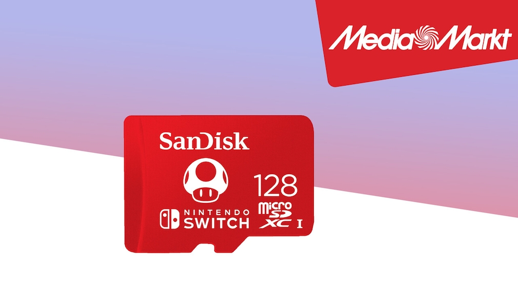 Media Markt: SanDisk-microSD für die Nintendo Switch reduziert