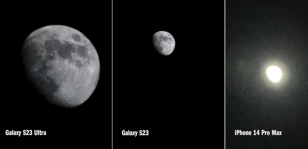 Nachtfoto im Vergleich: Samsung S23, S23 Ultra, iPhone 14 Pro Max