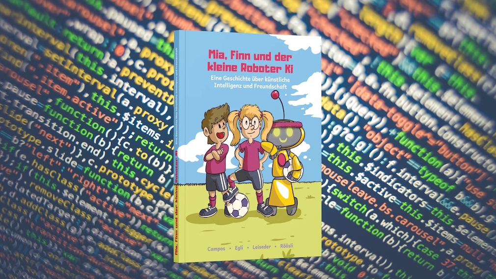 KI-Buch Mia, Finn und der kleine Roboter Ki