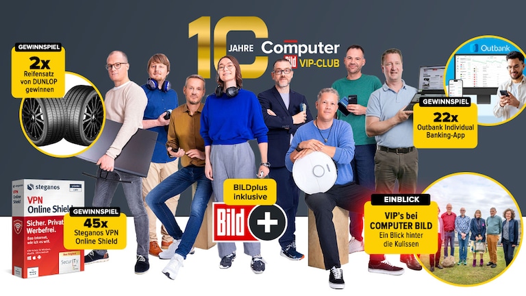Aktuell im VIP-Club von COMPUTER BILD