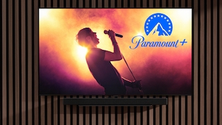 LG-Fernseher mit Paramount-Plus-Logo