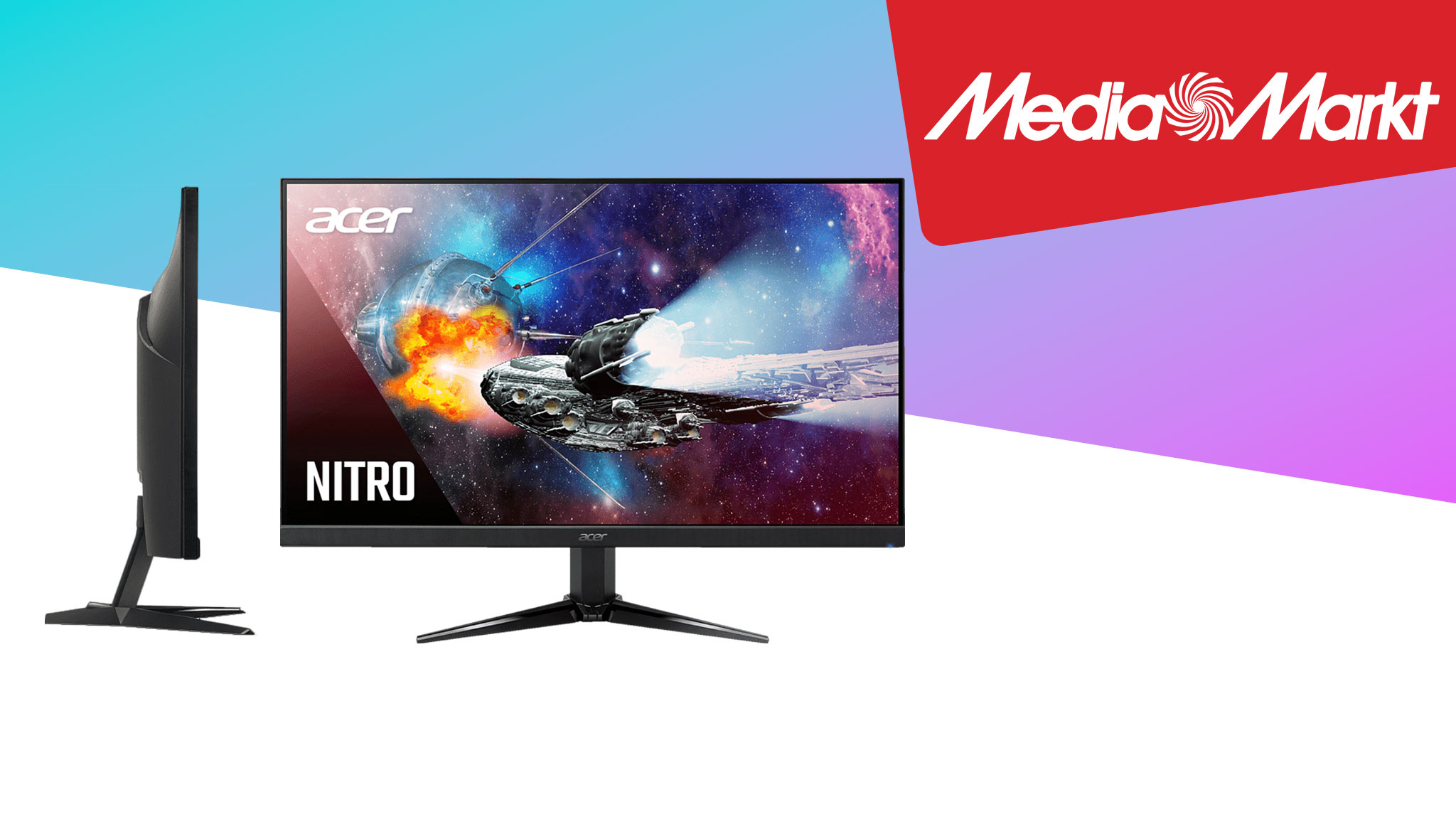 Gaming monitor at Media Markt: buy an Acer for only € 139