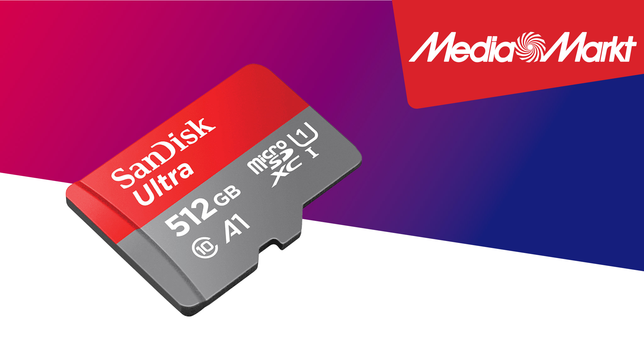 SanDisk microSD-Karte radikal reduziert – jetzt 74 Prozent günstiger bei Media Markt!