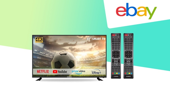 KB Elements 55-Zoll-Fernseher bei Ebay im Angebot