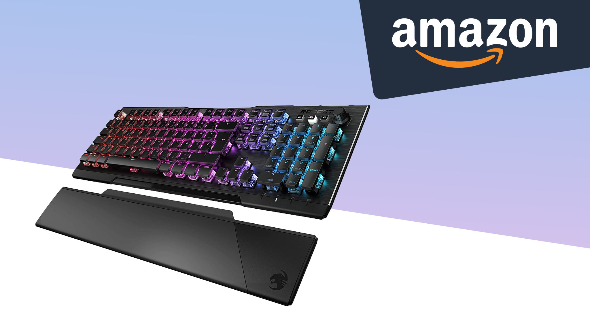 Amazon: Beliebte mechanische Gaming-Tastatur von Roccat für rund 85 Euro