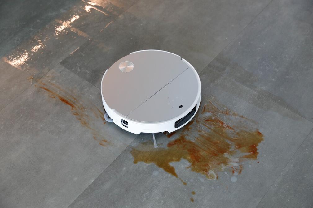 Saugroboter, Wischen