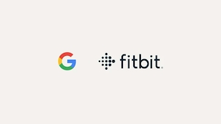 Google- und Fitbit-Logo