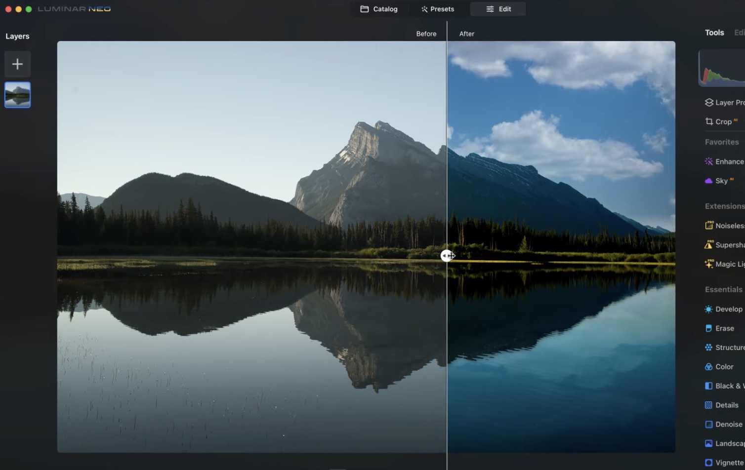 Skylum Luminar Neo: Version 1.8.0 mit neuen Funktionen verfügbar ...