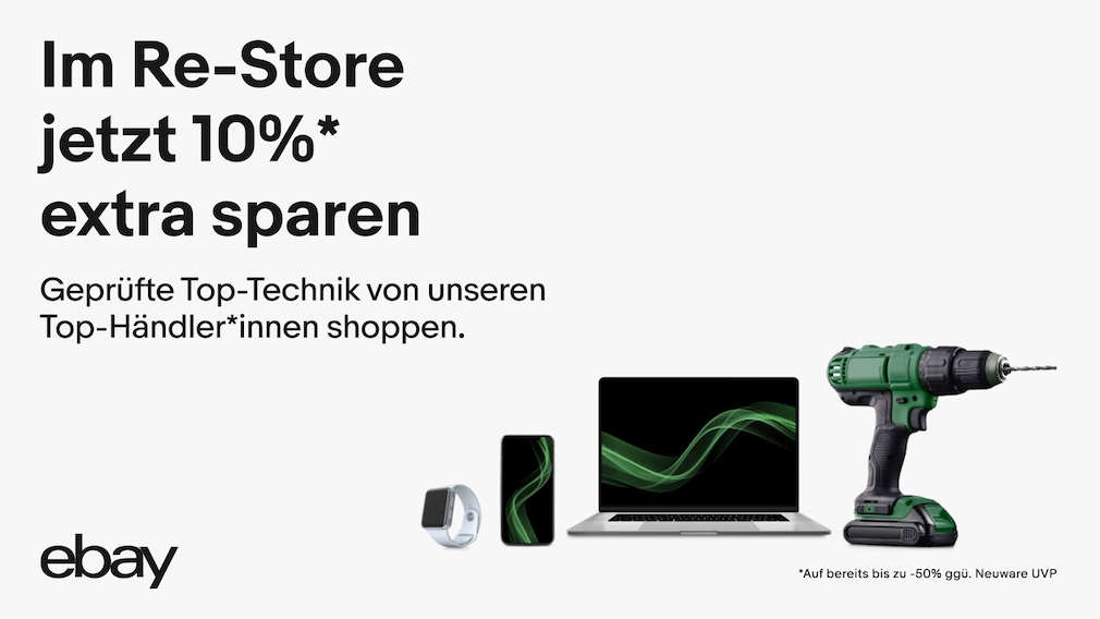 Ebay: Gebrauchte Technik jetzt mit Extra-Rabatt! - COMPUTER BILD