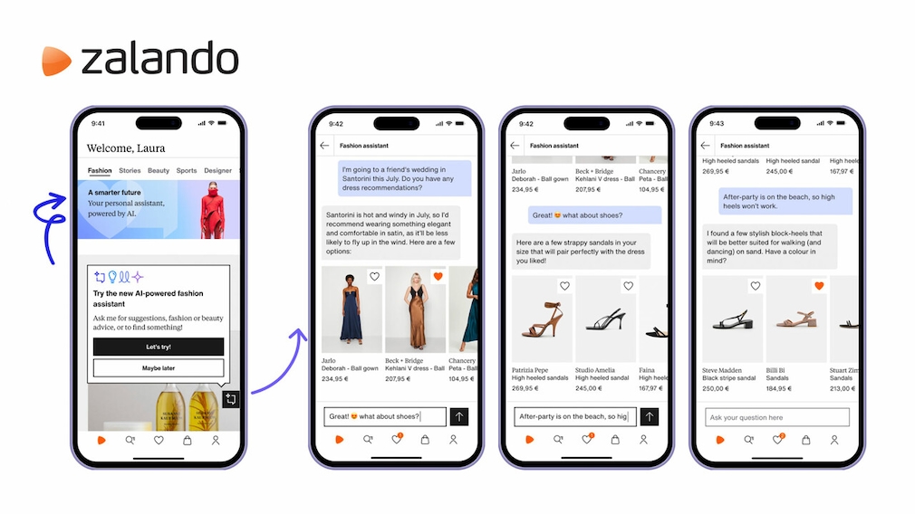 Zalando Modeberatung per ChatGPT COMPUTER BILD