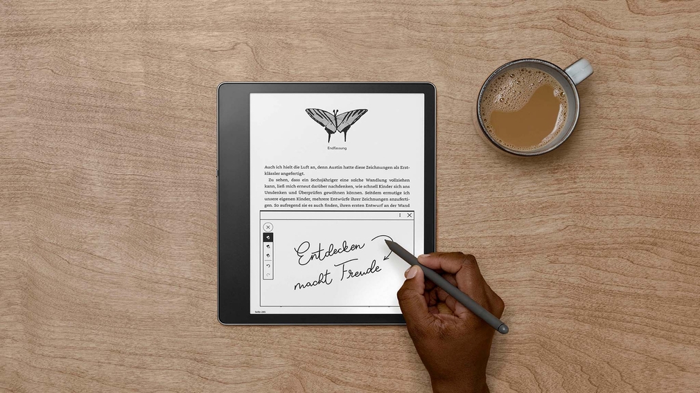 Amazon spendiert Update Neue Funktionen für den Kindle Scribe
