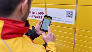Bald nur noch mit App: DHL rüstet 1.100 Packstationen um