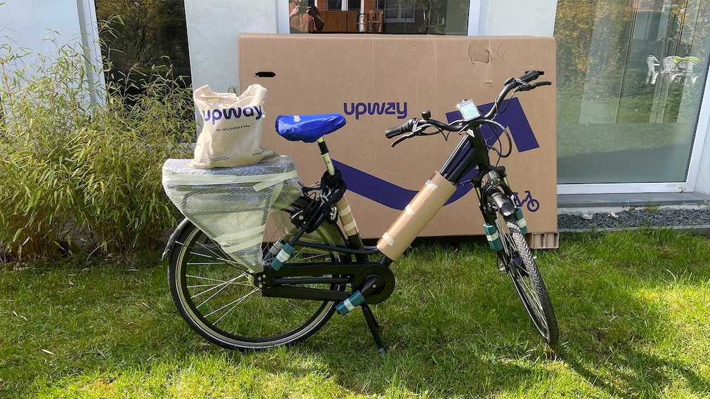 Gebrauchtes E-Bike von Upway: Ausgepackt