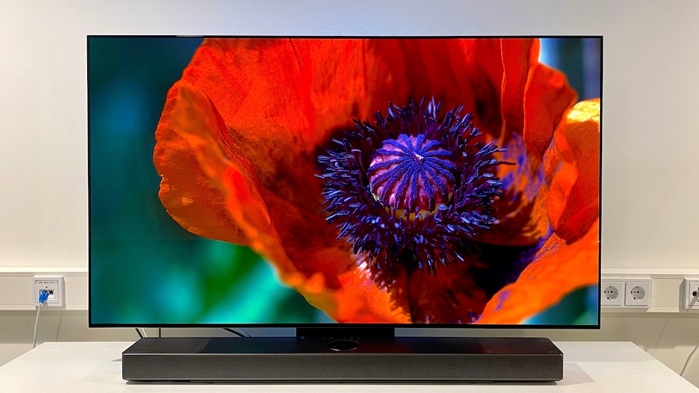 LG DSC9S Soundbar und LG OLED C3 Fernseher legen gemeinsam einen besonders gelungenen Auftritt hin.